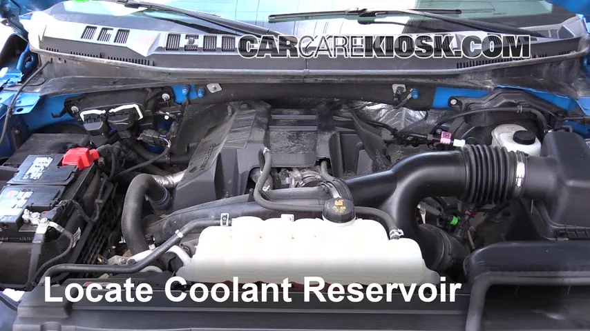 2015 Ford F-150 XL 2.7L V6 Turbo Extended Cab Pickup Refrigerante (anticongelante)